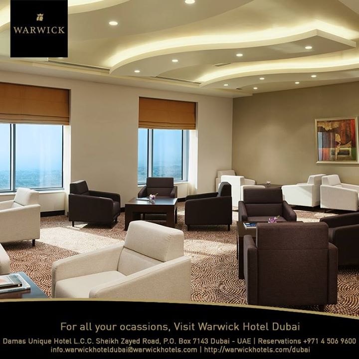 Warwick Hotel Dubai Meeting Rooms, Halls & Venue Booking