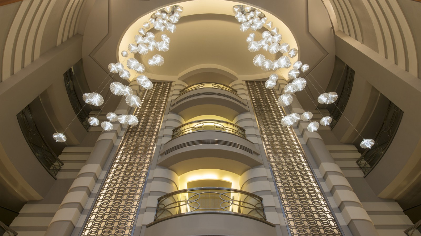 sheraton dubai mall lobby view