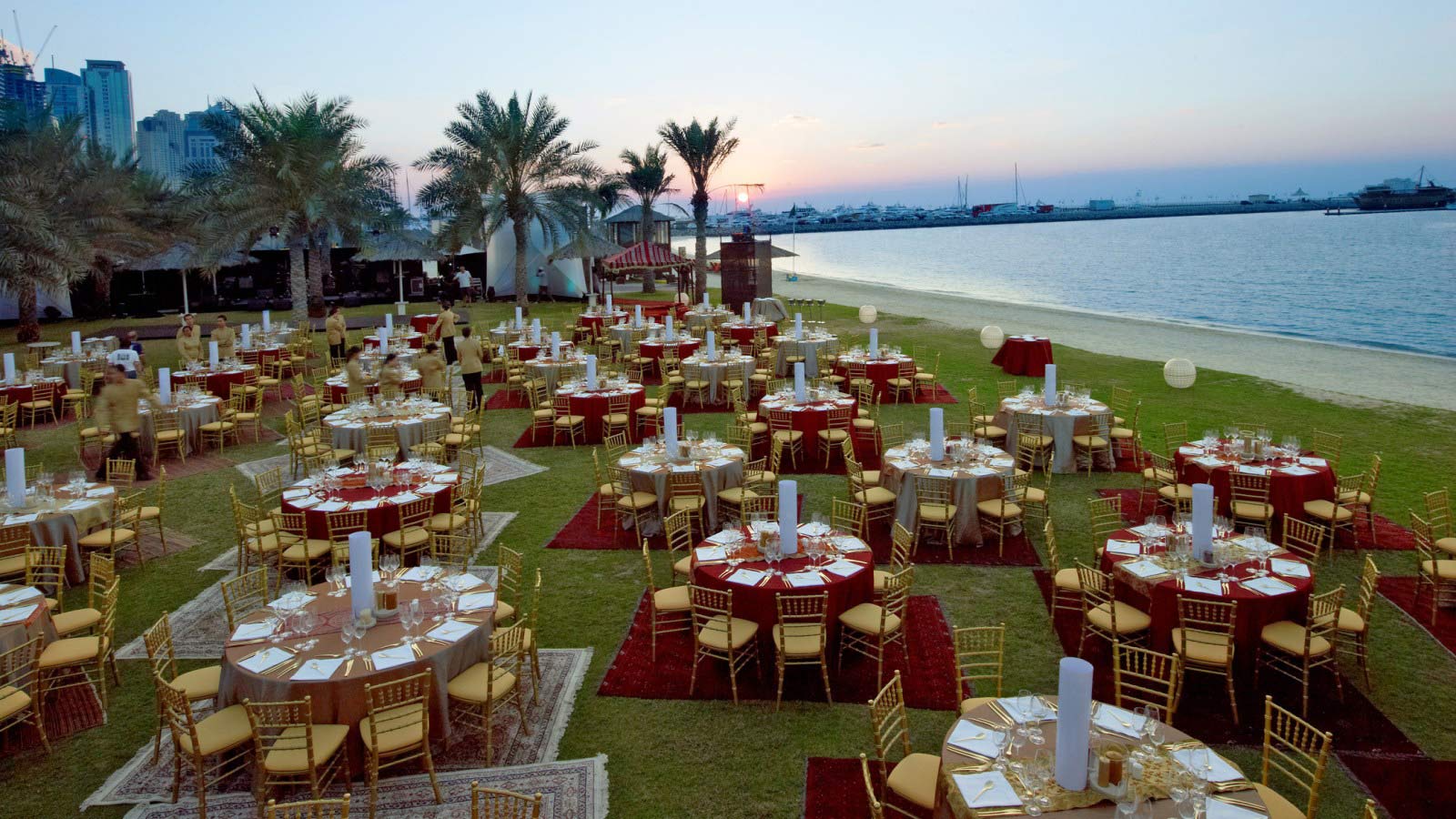 Le Meridien Mina Seyahi wedding events