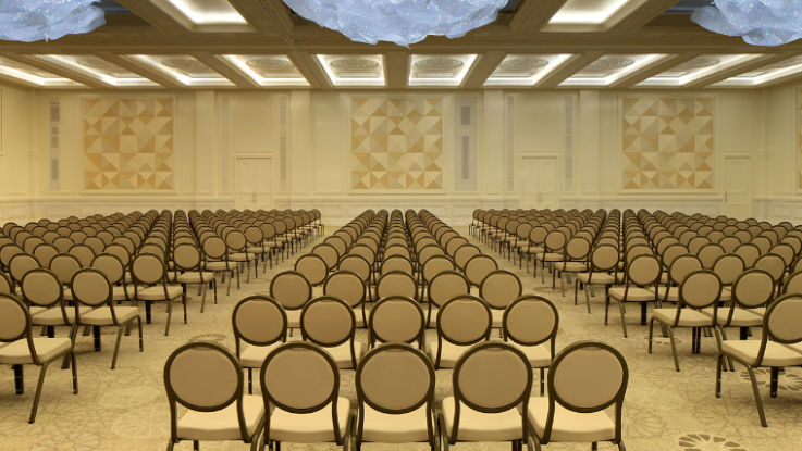 Hyatt Regency Dubai conference hall