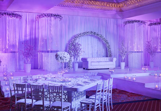 JW Marriott Hotel wedding hall design