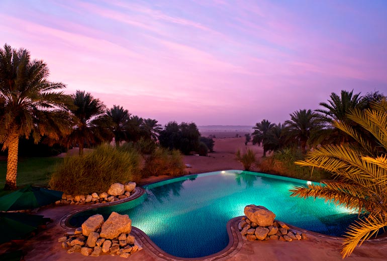 Al Maha Desert Resort & Spa pool